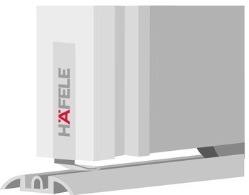 Sada čisticího kartáče na kolejnice, pro čištění pojezdové kolejnice, s logem Häfele