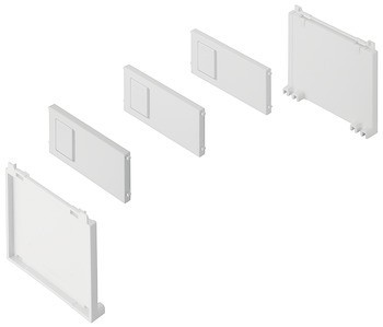 Sada držáku lahví, Blum Ambia Line design oceli