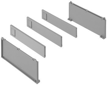 Sada držáku lahví, Blum Ambia Line design oceli
