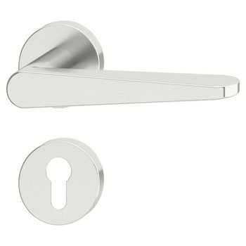 Sada dveřních klik, Häfele Startec model PDH 5133, nerez, požárně odolné dveře