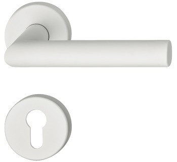 Sada dveřních klik, Hewi model 162PBR11.230, polyamid, požárně odolné dveře