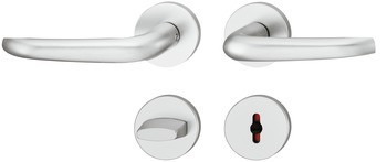 Sada dveřních klik, Hliník, FSB, ASL® model 12 1023 01954 0105