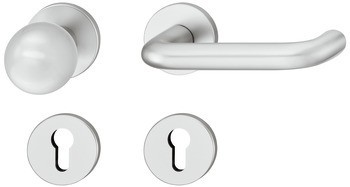 Sada dveřních klik, Hliník, FSB, ASL® model 12 1070 01510 0105