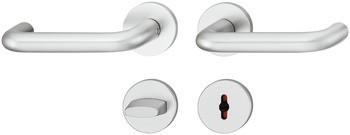 Sada dveřních klik, Hliník, FSB, ASL® model 12 1070 01954 0105