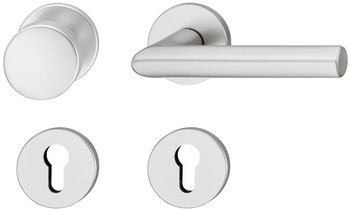 Sada dveřních klik, Hliník, FSB, ASL® model 12 1076 01710 0105