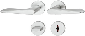 Sada dveřních klik, FSB ASL® model 11 1144/12 1144, hliník