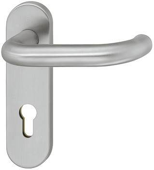 Sada dveřních klik, Hoppe Paris E138/353KH, nerez, požárně odolné dveře