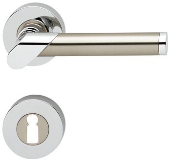 Sada dveřních klik, Jatec Skyline JTC 462-D17 zinková slitina/nerez