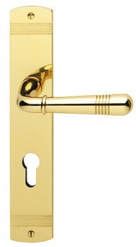 Sada dveřních klik, mosaz, Jatec, Montparnasse S 416/354