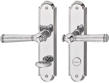 Sada dveřních klik, mosaz, Jatec, Sanssouci S 949/990