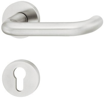 Sada dveřních klik, FSB ASL® model 11 1070/12 1070, nerez