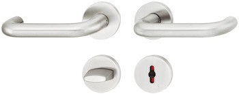 Sada dveřních klik, FSB ASL® model 11 1070/12 1070, nerez