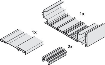 Sada kolejnic, pro Finetta F-Flush53 50A