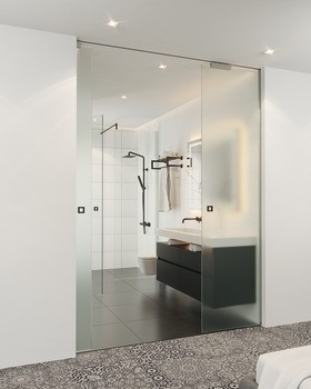 Sada kolejnic, pro řešení dveří do kapsy, pro Häfele Slido D-Line11 50I / 80I / 120I, 50L / 80L / 120L, 50J / 80J / 120J kování pro posuvné dveře