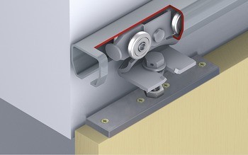 Sada kování, Häfele Slido D-Line13 400Q, sada