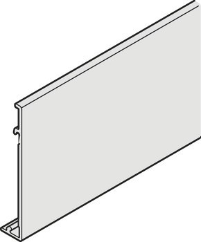 Sada panelu k nacvaknutí, Pro sadu upínací patky pro sklo, pro Häfele D-Line11