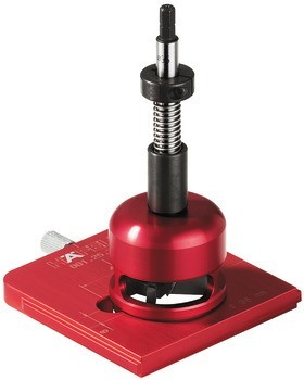 Sada vrtacího pouzdra, Häfele Red Jig, pro nábytkové závěsy 35 mm, rozměr vrtání 52/5,5