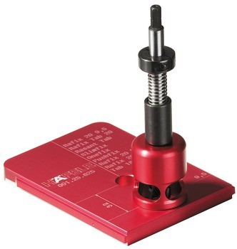 Sada vrtacího pouzdra, Pro Häfele Red Jig, pro nábytkový spoj Tab 18