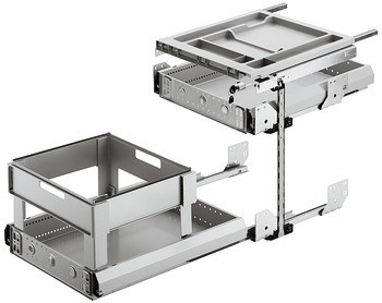Sada vybavení, Montážní šířka 380 mm, Variant-C, se 2 systémovými zásuvkami, systém 32