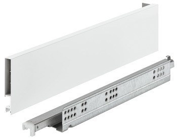 Sada zásuvky, Häfele Matrix Box Slim A Synchro, výška bočnice zásuvky 89 mm, plnovýsuv