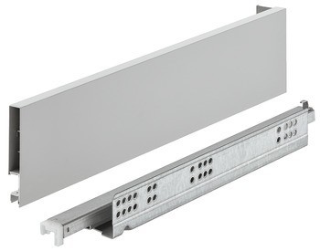 Sada zásuvky, Häfele Matrix Box Slim A Synchro, výška bočnice zásuvky 89 mm, plnovýsuv