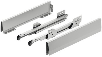Sada zásuvky, Sada, Häfele Matrix Box P Plus, s více než plnovýsuvem, výška bočnice zásuvky 115 mm