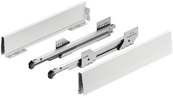 Sada zásuvky, Sada, Häfele Matrix Box P Plus, s více než plnovýsuvem, výška bočnice zásuvky 115 mm