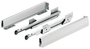 Sada zásuvky, Sada, Häfele Matrix Box P Plus, s více než plnovýsuvem, výška bočnice zásuvky 92 mm