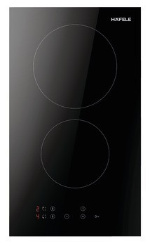 Samostatná sklokeramická varná deska, Häfele Assedo CCT12C3a, Šířka: 300 mm, bez rámu, pro montáž do roviny