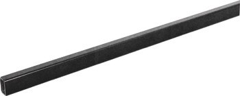 Šatní tyč, hranaté 25 x 15 mm