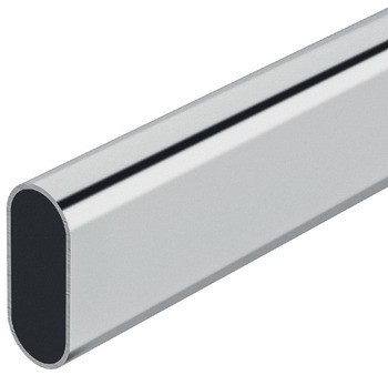Šatní tyč, OVA 30 x 15 mm, ocel, svařovaná
