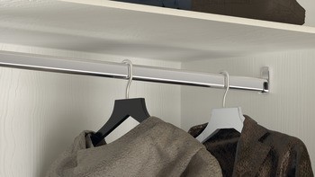 Šatní tyč, OVA 30x15 mm, ocel, svařovaná