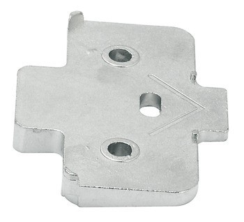 Šikmý klín, +5°, 3 mm, Clip/Clip Top, pro podložení u rohových aplikací