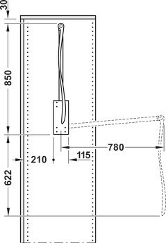Sklopná tyč, Häfele Dresscode