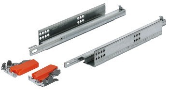 Skrytý výsuv, Blum Tandem 550 H částečný výsuv, nosnost do 30 kg, ocel, zajišťovací kování, artikl identický s předchůdcem
