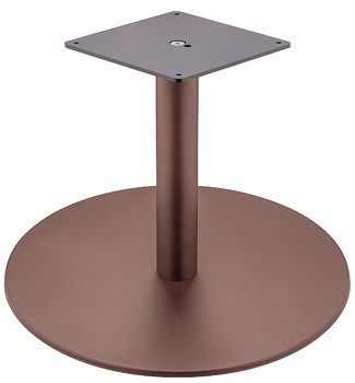 Sloup pro podnoží bufetového stolku, Kulaté nebo hranaté
