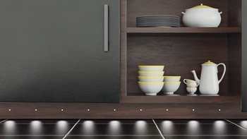 Soklové svítidlo, Häfele Loox5 LED 2102 orientační svítidlo, 12 V, tunable white, 2vodičová technologie, 0,3 W, průměr vrtaného otvoru: 12 mm, IP20