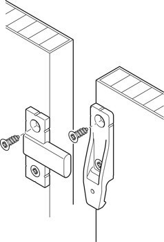 Součást na panel, Häfele Pacofix SF