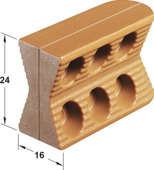 Spojovací matice, Pro HM frézu se stopkou 8 mm