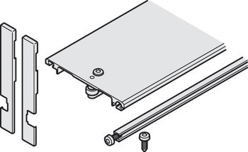Spojovací profil, Spojovací prvek, pro Hawa Concepta III 25/35, pro parkovací kapsu se 2 dveřními křídly