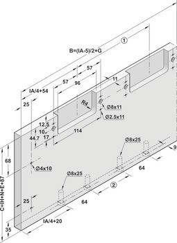 Standardní sada, Finetta F-Flush53 50A, sada