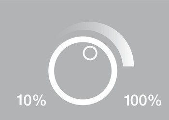 Stmívač, Häfele Loox, modulární design, pro pojistný klip
