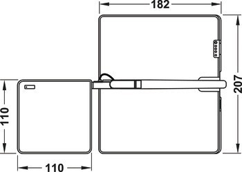 Stolní lampa, Nimbus Roxxane Leggera 52 CL