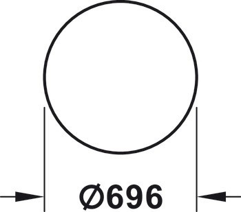 Stropní a stěnový absorbér, Systém Rossoacoustic Pad, model Pad R