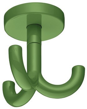 Stropní háček, se 3 háčky, montáž na strop, polyamid