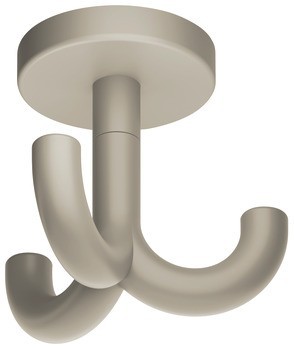 Stropní háček, se 3 háčky, montáž na strop, polyamid