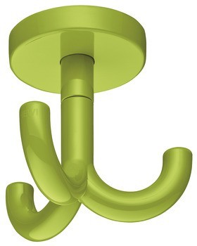 Stropní háček, se 3 háčky, montáž na strop, polyamid