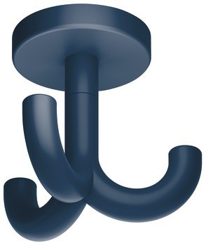 Stropní háček, se 3 háčky, montáž na strop, polyamid