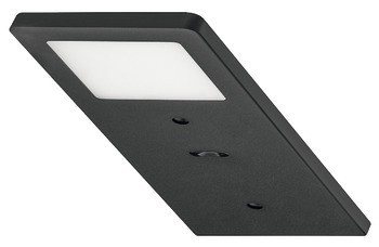 Stropní svítidlo pro povrchovou montáž, LED 1166, 24 V, 3dílná sada s hlavním spínačem