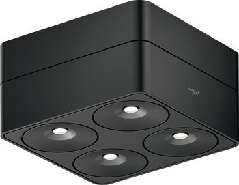 Stropní svítidlo pro povrchovou montáž, Nimbus Q Four Connect ON-X, 24 V, tunable white